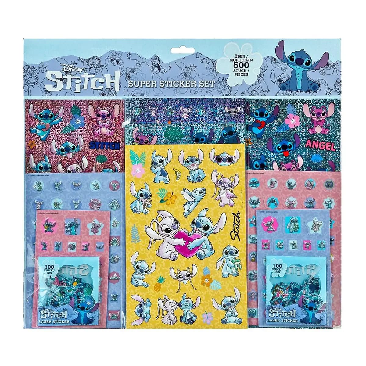 Stitch - Conjunto Super Stickers