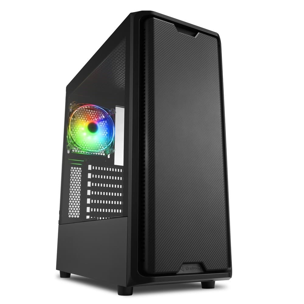 Sharkoon SK3 RGB Tempered Glass Preta - 4044951030170