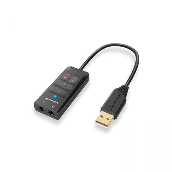 Sharkoon Placa de Som 7.1 Canais USB