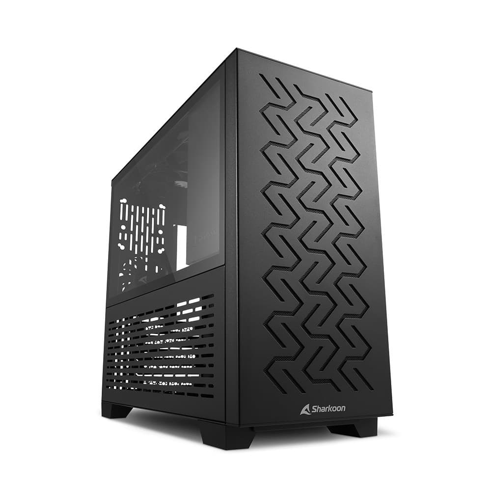 Sharkoon Micro-ATX MS-Z1000 com Janela Preta