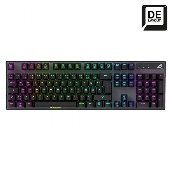 Sharkoon Skiller SGK20 Mech Red LED RGB USB Alemão