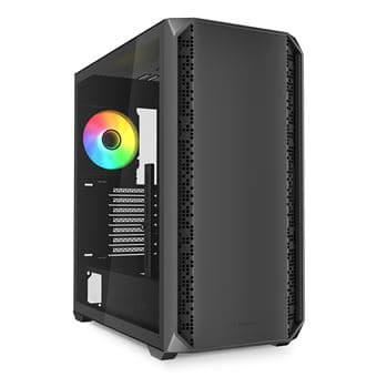 Sharkoon AK2 RGB ATX Gaming Case Preta