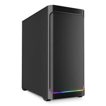 Caixa Sharkoon AK4 RGB Strip Midi Tower Preto ATX Micro-ATX Mini-ITX