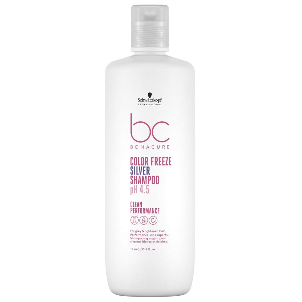 Schwarzkopf Shampoo Especial Canas ph 4.5 BC Bonacure Color Freeze Silver 1000ml