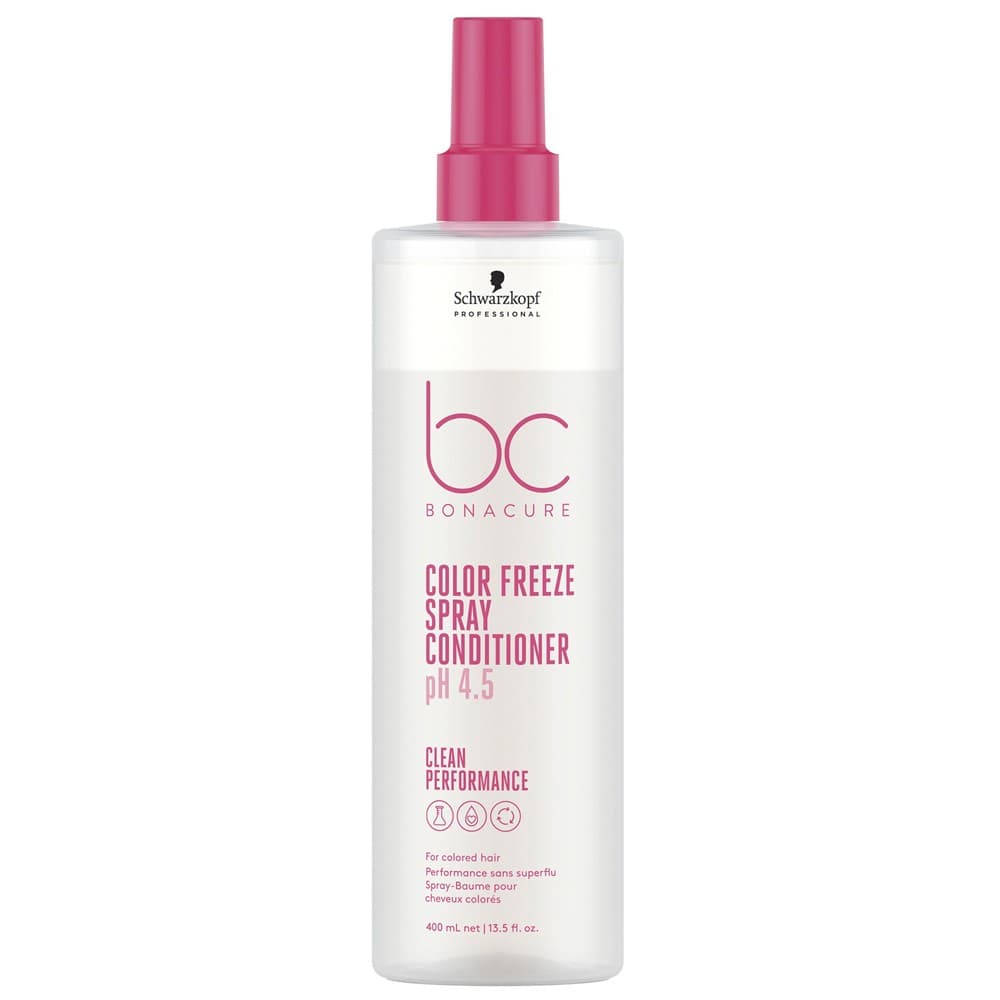 Schwarzkopf Spray Condicionador para Cabelo Pintado ph 4.5 BC Bonacure Clean Cor Freeze 400ml