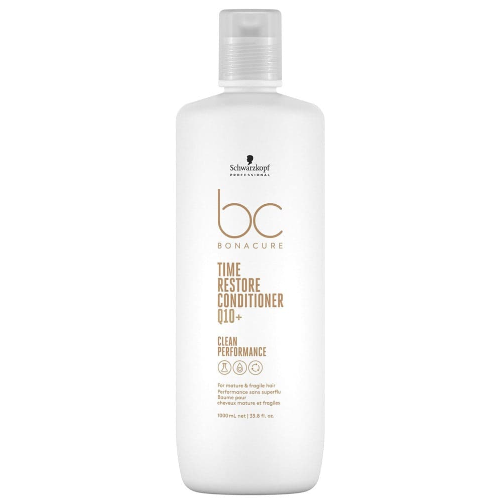 Schwarzkopf Condicionador Anti-Idade BC Bonacure Clean Q10+ Time Restore 1000ml