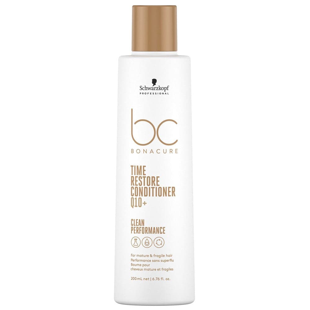 Schwarzkopf Condicionador Anti-Idade BC Bonacure Clean Q10+ Time Restore 200ml