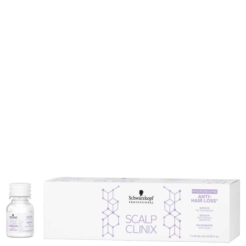 Schwarzkopf - Tratamiento Anticaída Anti-Hair Loss Serum Scalp Clinix 7 x 10 ml