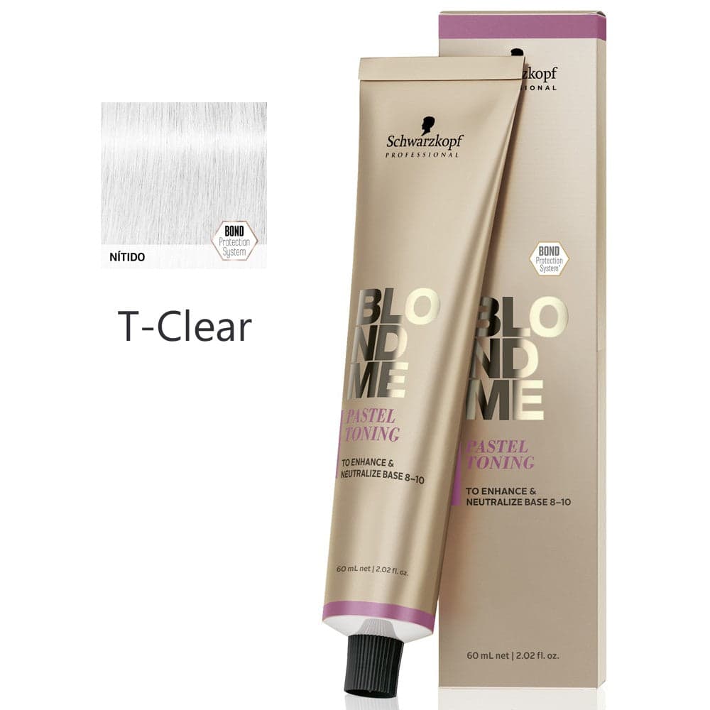 Schwarzkopf BlondMe Pastel Toning T-Clear 60ml