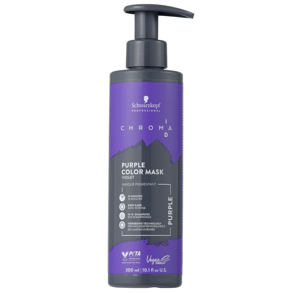 Schwarzkopf Professional Chroma ID Máscara de Coloração Intensiva para Cabelo Roxo 300ml