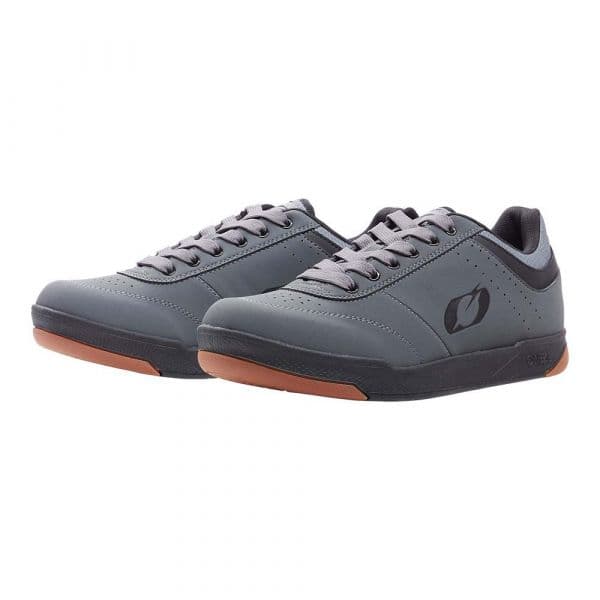 Oneal Pumps Flat Mtb Shoes Cinzento 38 Homem