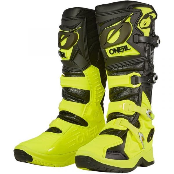 O'neal Botas Rmx Pro Black / Neon Yellow 46/12