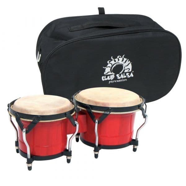Club Salsa Bongos Rojo Vino