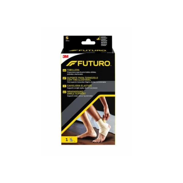3M Futuro Suporte para Tornozelo com Tira Ajustável Pequeno 1 Unidade
