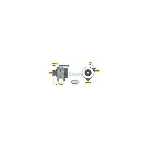 Bosch Alternador - 4047024415027