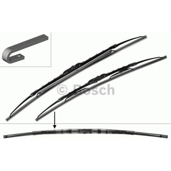 Bosch - 3 397 010 280 - conjunto de 2 escova de limpa - vidros - 4047024506237