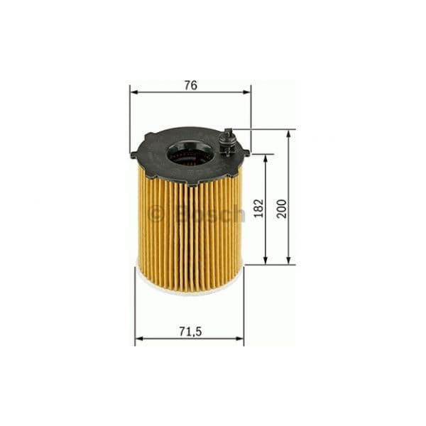 Bosch - F 026 407 066 - Filtro de óleo - 4047024748507