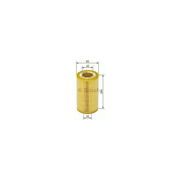 Bosch - 1 457 437 003 - Filtro de óleo - 4047024909427