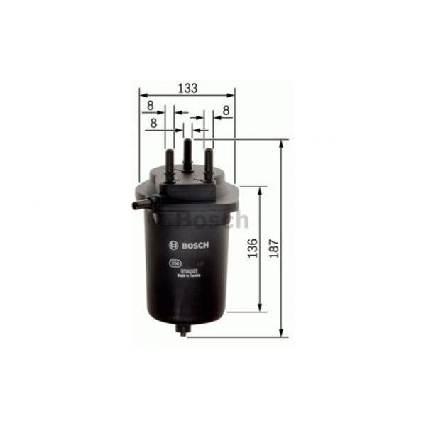 Bosch - 0 450 907 013 - Filtro de combustível - 4047025202923