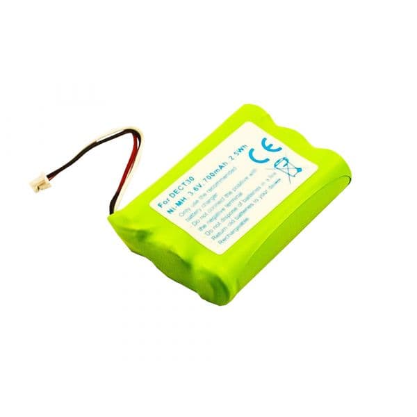Bateria 700mAh para AGFEO DECT 30/Elmeg DECT 300/Tiptel DECT 500/Multitone