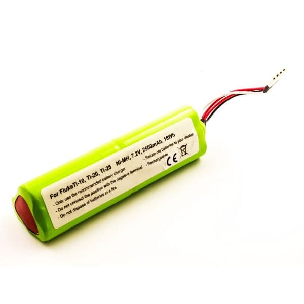 Bateria Compatível Ti-10, Ti-20, Ti20-RBP, Ti-25 FLUKE (2500mAh) - BCE30596