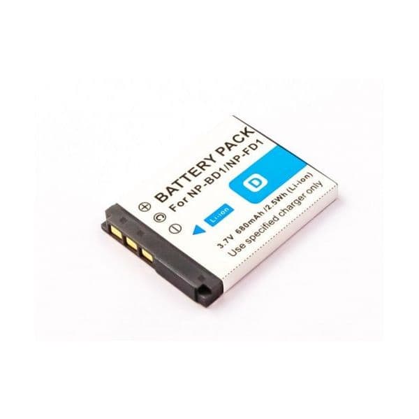 Bateria sony np-bd1, np-fd1 (dsc: Cyber-Shot dsc-g3, dsc-t2,