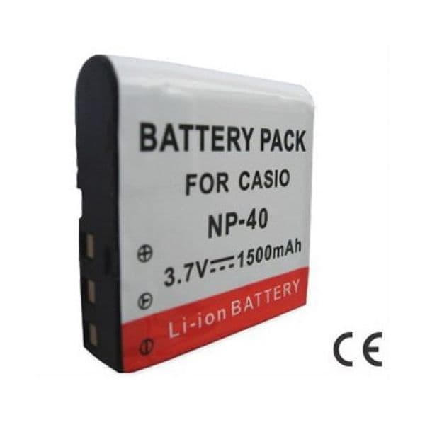Energy Plus Bateria Casio Np-40, Np-40dba, Np-40dca (dsc: Ex-fc100, Exil
