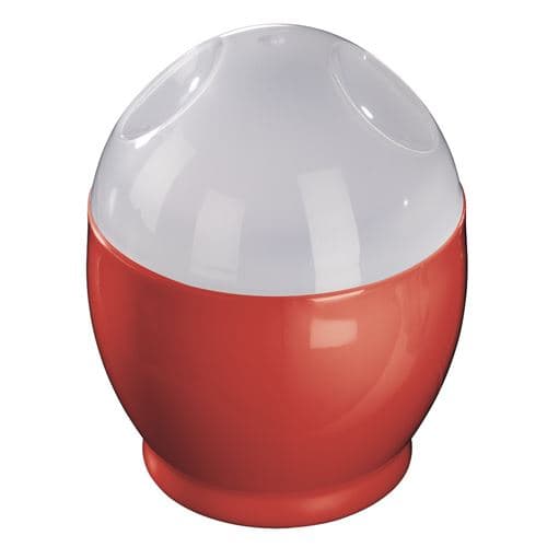 Cozedor de Ovos Xavax 00111490 | Vermelho, Transparente