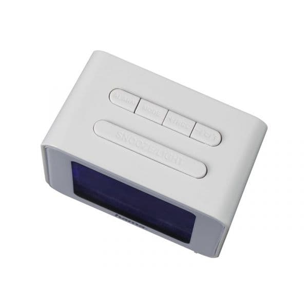 Hama Rádio Despertador Cube Controlo de Rádio Branco