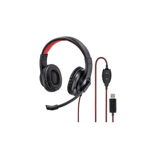 Hama HS USB400 Headset USB com Microfone