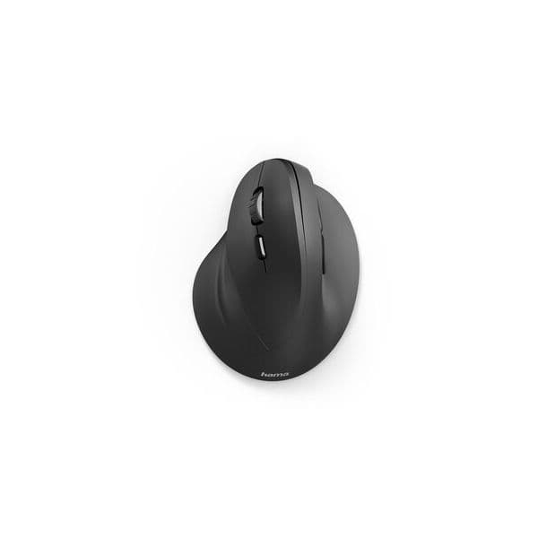 Rato HAMA Sem Fio Ergonomico, Mão esquerda , EMC-500, Preto - 182697