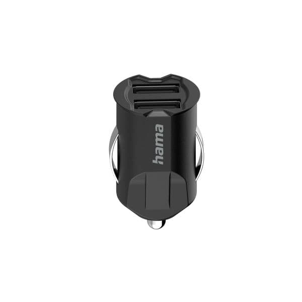 Hama Carregador Isqueiro 2xUSB 2.1A Preto - 39556979720267