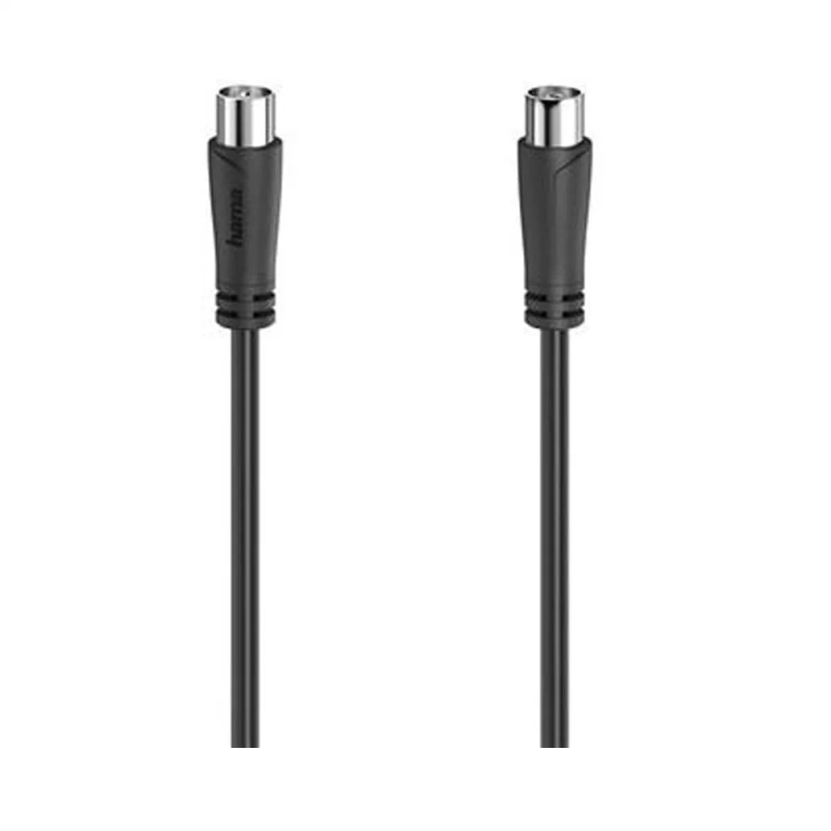 Hama Cabo Coaxial M/f 90DB 3M Blk