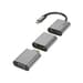Hama 00200306 adaptador gráfico USB 4096 x 2160 pixels Cinzento