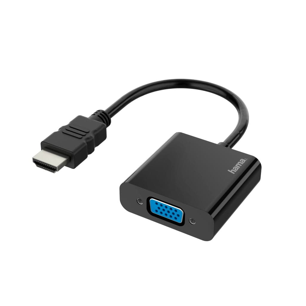 ADAPTADOR HAMA HDMI-VGA, HD 1920 X 1080 PIXELS (1080P) - 200343