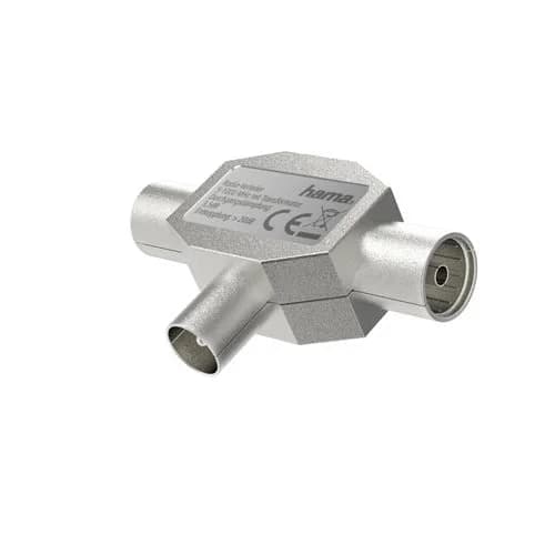 Hama Separador Sinal Coaxial Silver - 00205237