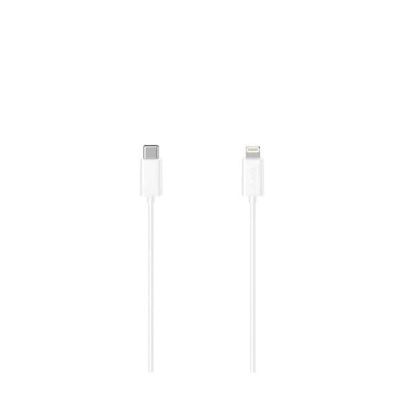 Cabo USB Hama USB-C/ Lightning 1.5m Branco (200645) - 39642624884811