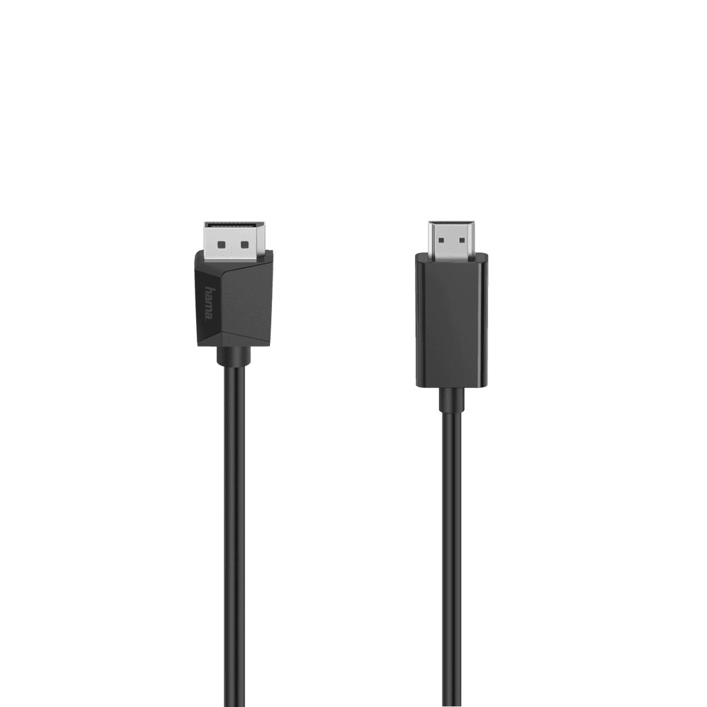 ADAPTADOR HAMA C. DP PARA HDMI, 4K, 1.50M PRETO - 200712