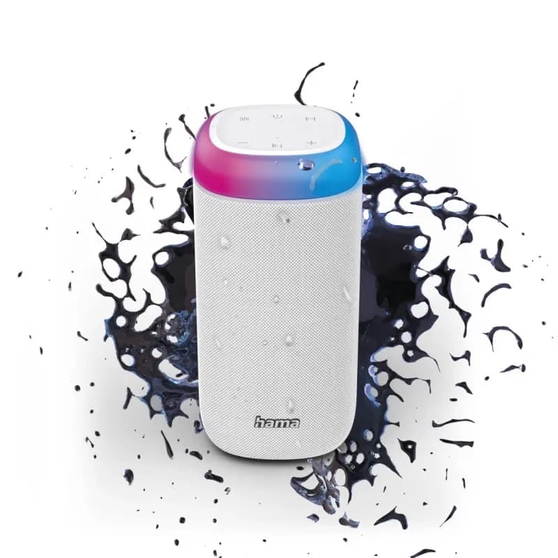 Hama Colunas Bluetooth Shine 2.0 White