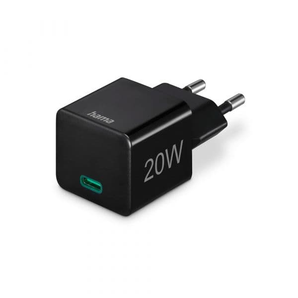Hama Mini Carregador 00201649 PD/QC USB-C 20W PT