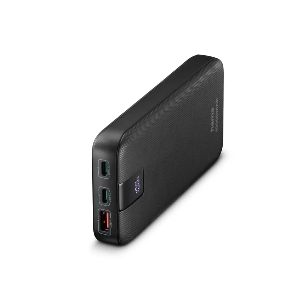 Powerbank Hama 00201718 USB-A + USB-C 10000 mAh Antracite