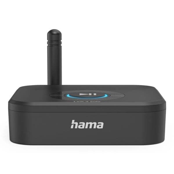 Hama Adaptador Bluetooth Link.it 00205321 Recetor BT5.3 Jack USB-C MicroSD 50m Preto