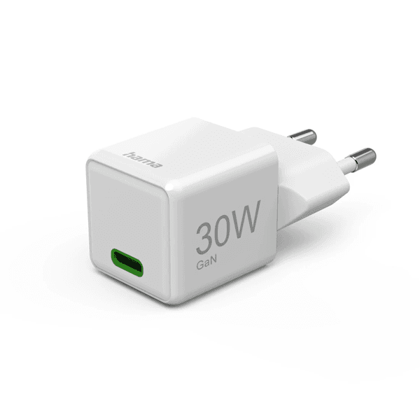 HAMA Carregador Super Mini-Charger 30W Branco