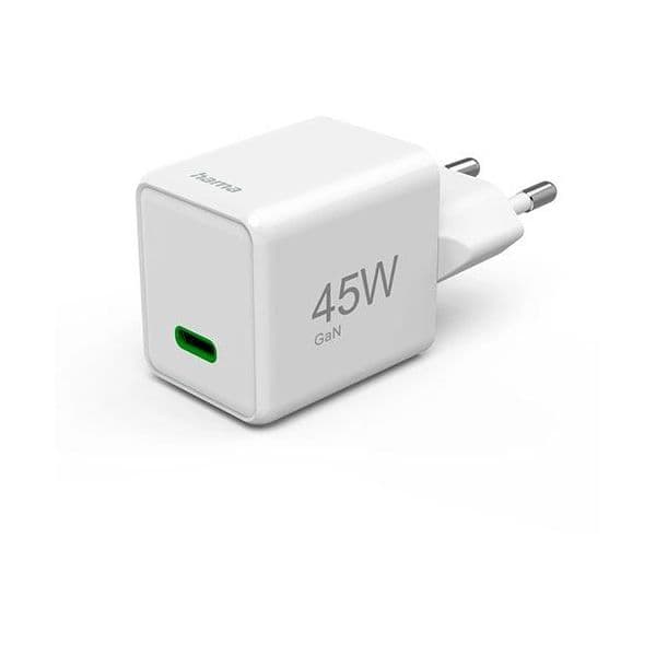 Hama Carregador Super Fast Charging 45W Branco