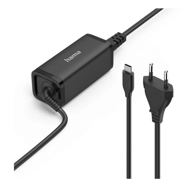 Hama 00200023 Carregador Portátil 65W USB-C GaN PD