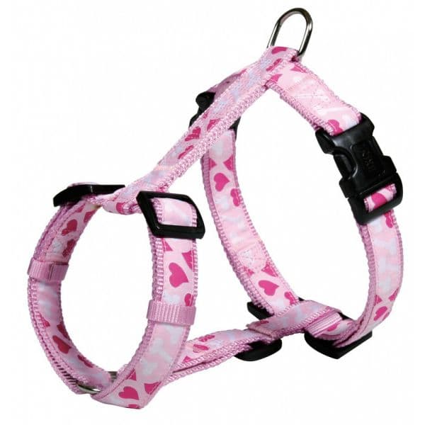 Trixie Peitoral H Modern Art Rose Heart 40-65cm / 20mm - 15998