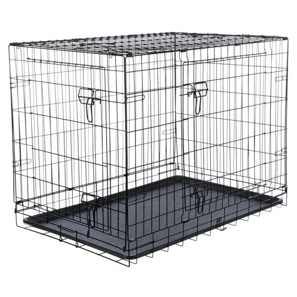 Trixie Transportadora em Arame com 2 Portas para Cães e Gatos 116 x 86 x 77 cm