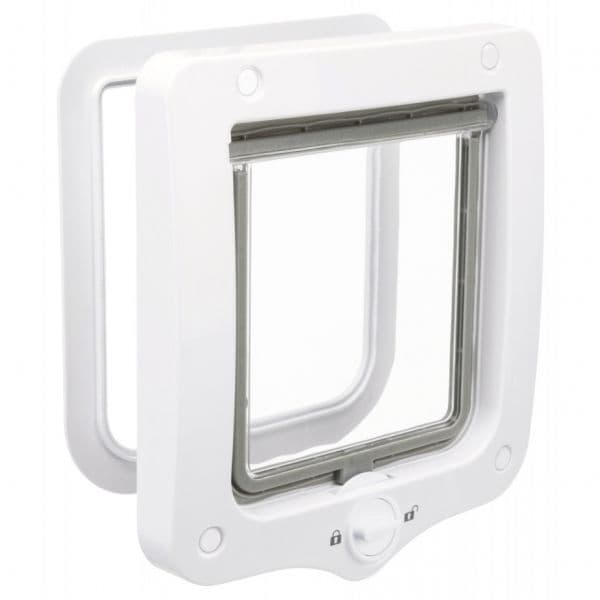 Trixie Porta 2 Funções para Gato Branco - TX44201