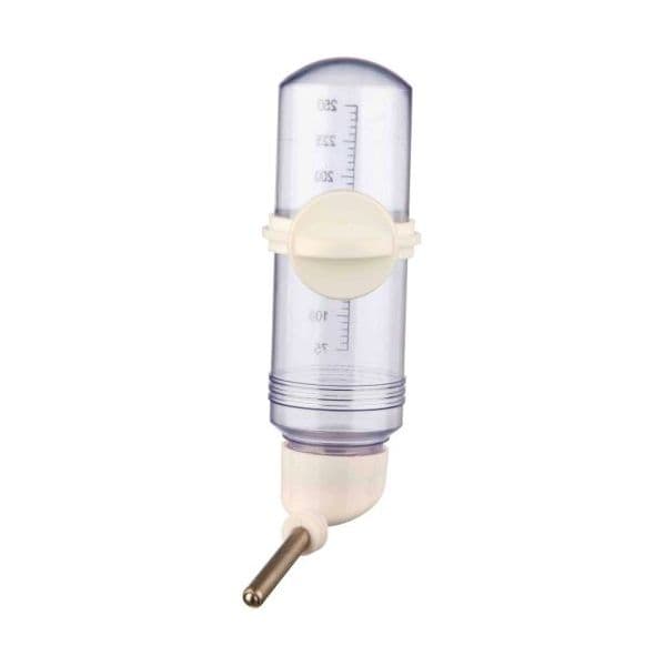 Trixie Bebedouro Plastico Transparente com Suporte de Rosca 250ML