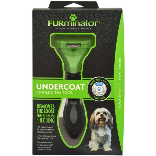 FURminator Escova Desembaraçadora Pelo Longo - Cão Pequeno